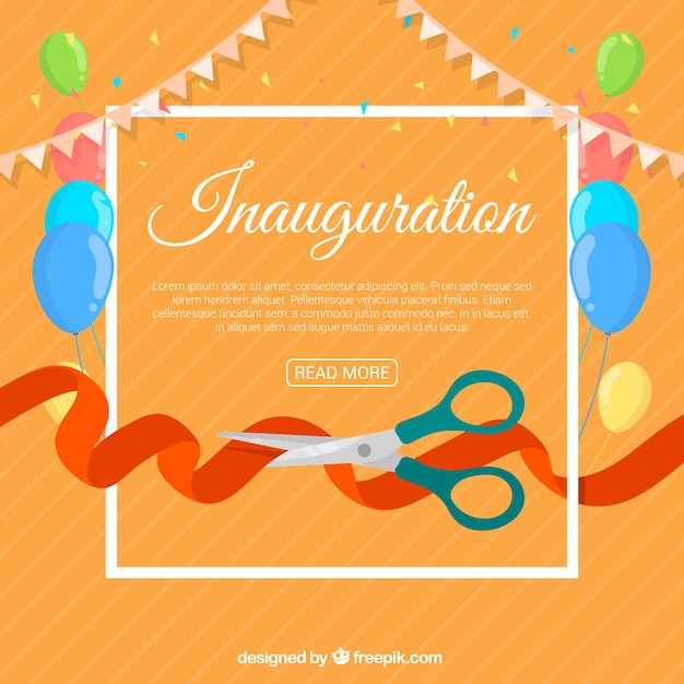 Fiesta De Inauguración Con Estilo Adorable Vector Gratis 3222