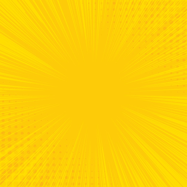 Download Fondo amarillo con efecto de trama y semitono. | Vector Premium