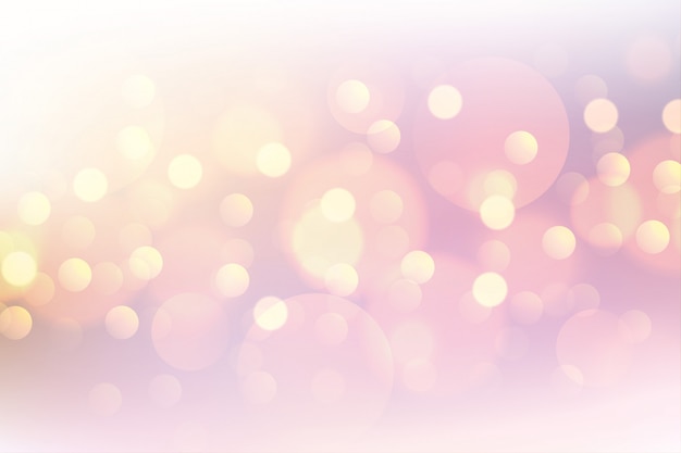 Fondo Borroso Suave Del Bokeh Rosado Hermoso Vector Gratis