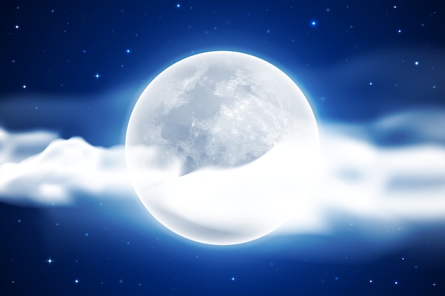 Resultado de imagen de fotografía cielo y luna