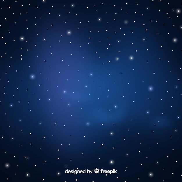 Fondo cielo nocturno | Vector Gratis