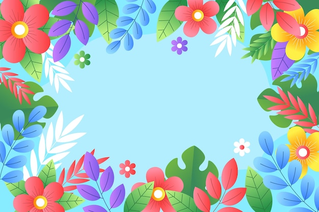 Fondo Colorido De Verano Vector Gratis 8351