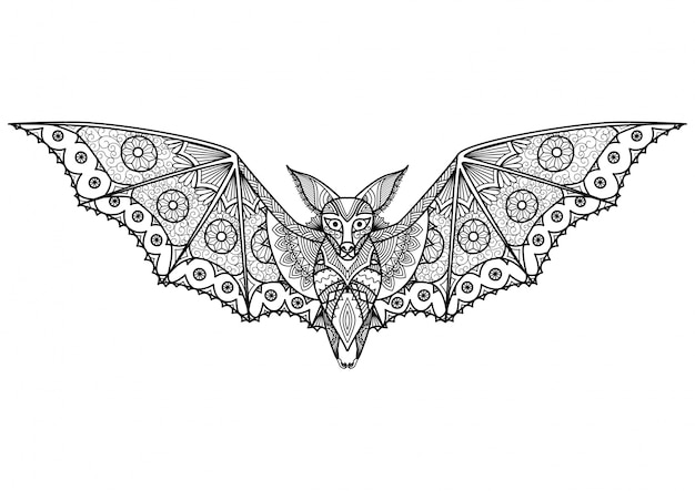 Free Free Mandala Bat Svg 836 SVG PNG EPS DXF File