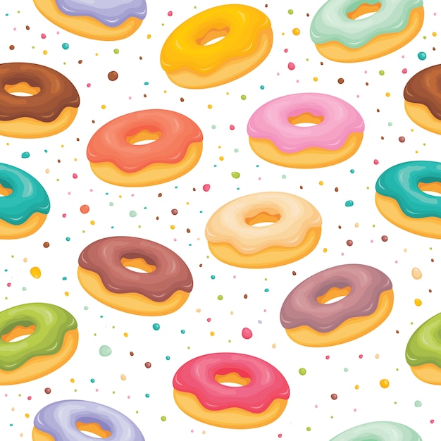 Fondo De Donas Vector Premium 6099