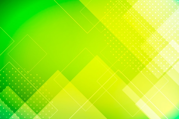 Fondo Geom Trico Abstracto Verde Vector Gratis