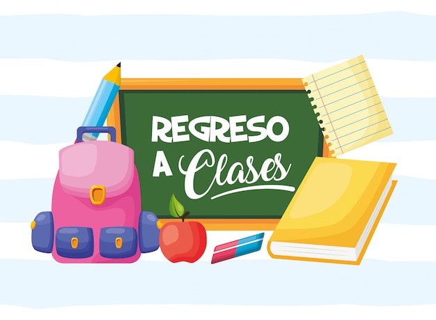 Fondo De Regreso A La Escuela Vector Gratis