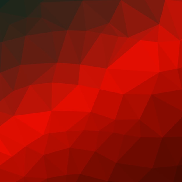 Fondo Rojo Geométrico En Estilo Origami Con Degradado Vector Premium 6882