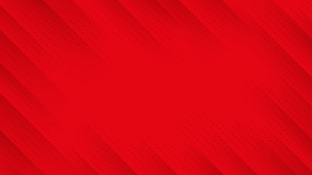 Fondo Rojo Con L Neas Diagonales Y Puntos Abstractos Vector Premium