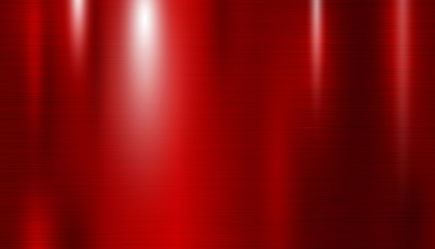 Fondo De Textura De Metal Rojo Vector Premium