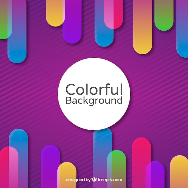 Fondo De Varios Colores Vector Gratis