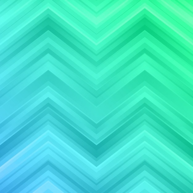 Fondo verde y azul en zigzag | Vector Gratis