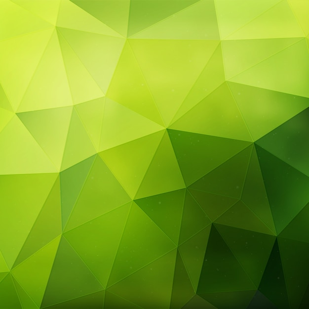 Fondo Verde Geométrico | Vector Gratis