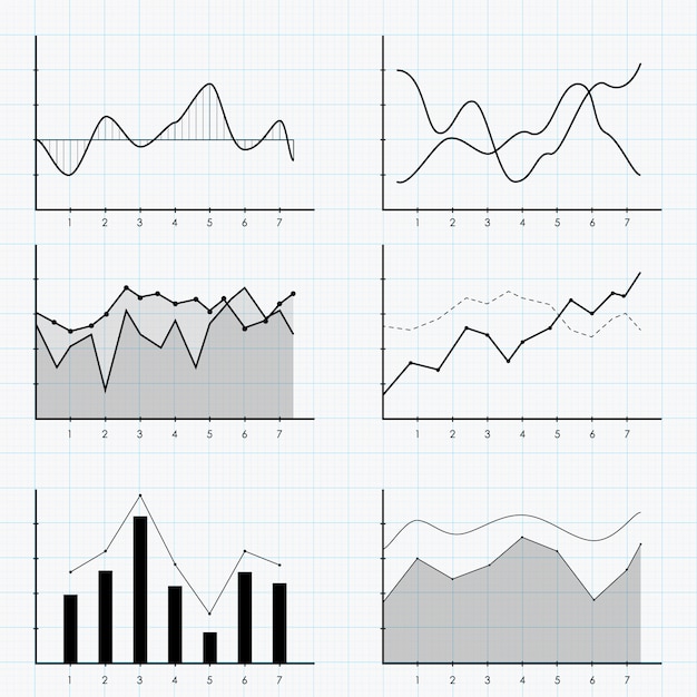 Función cuadrática en el sistema de coordenadas. Vector Premium