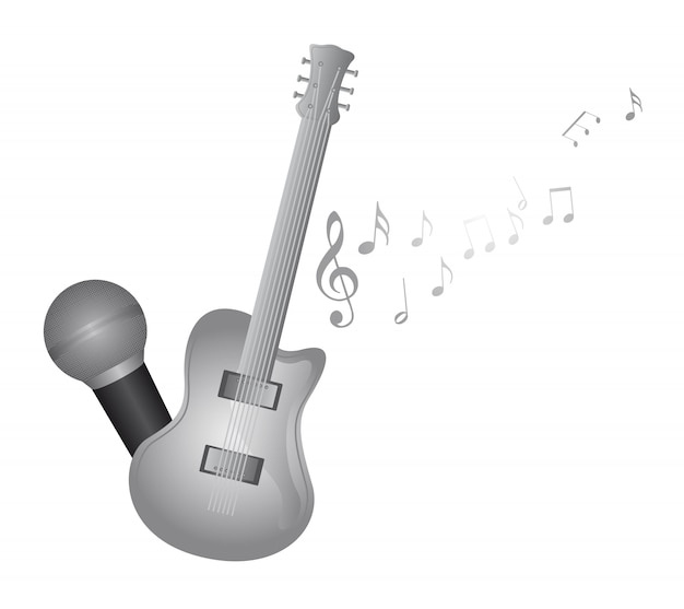 Featured image of post Notas Musicales Dibujos De Guitarra Las notas musicales son los s mbolos y nombres que reciben los sonidos de la escala diat nica que son 7