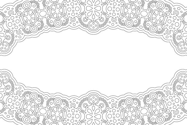 Hermoso Fondo Lineal Abstracto Con Espacio De Copia En Blanco Vector Premium