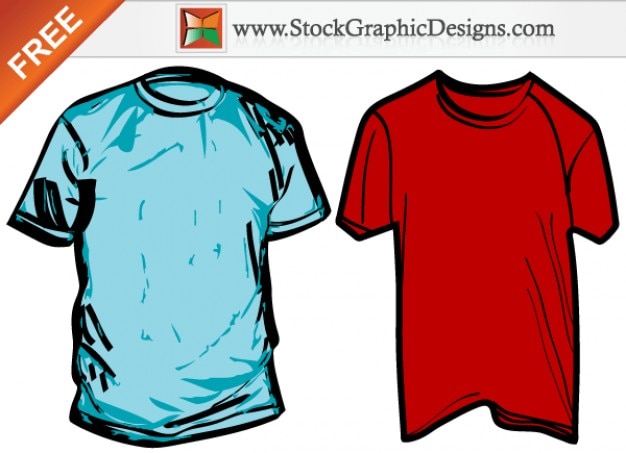 Hombres Camiseta Arrugada Camisa De Plantillas Vectoriales Sin | Vector ...