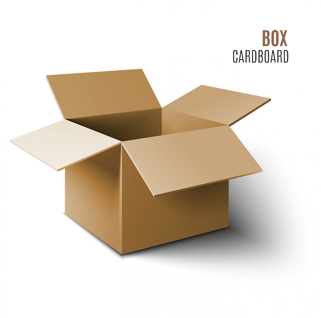 Download Icono de caja de cartón. | Vector Premium