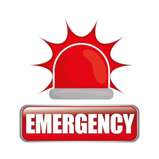 Icono De Emergencia Ilustración Vectorial Vector Premium 9860