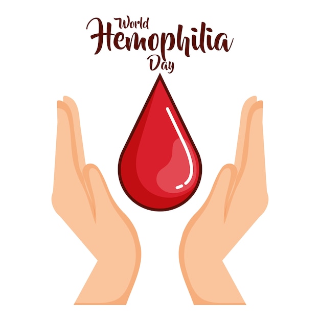 Iconos Del Día Mundial De La Hemofilia Vector Premium 2983