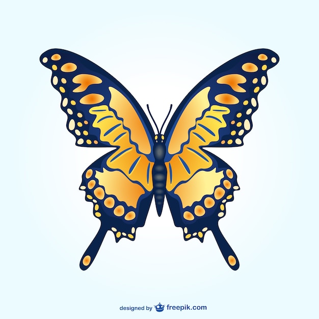 Ilustración De Mariposa | Descargar Vectores Gratis