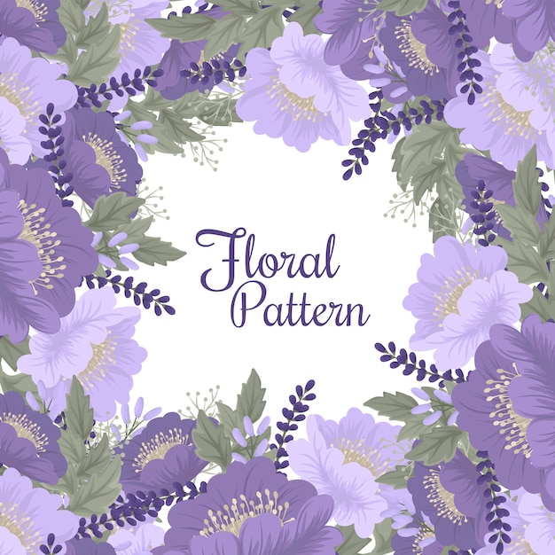 Ilustraci N De Flor Morada Vector Gratis