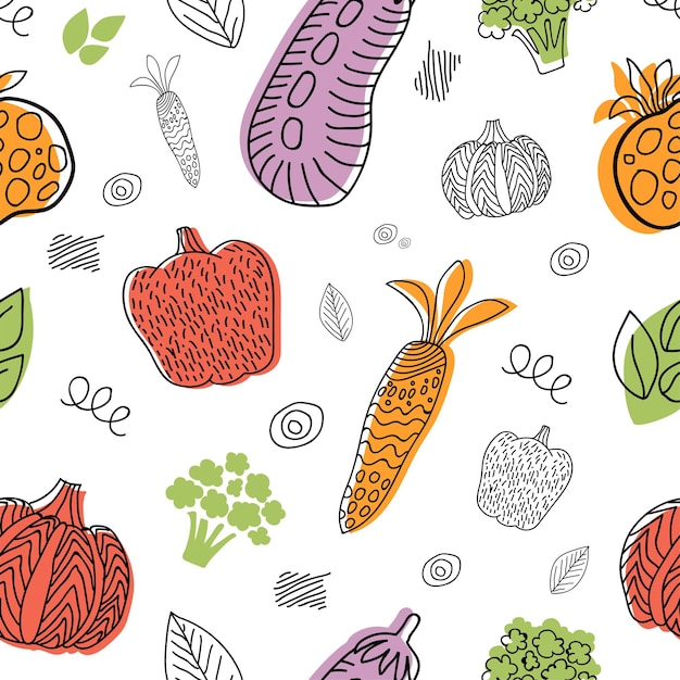 Ilustraci N De Vector De Un Fondo Transparente De Verduras Gr Fico