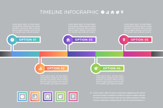 Plantilla De Infografia De Linea De Tiempo De Vector Vector Premium Images Porn Sex Picture