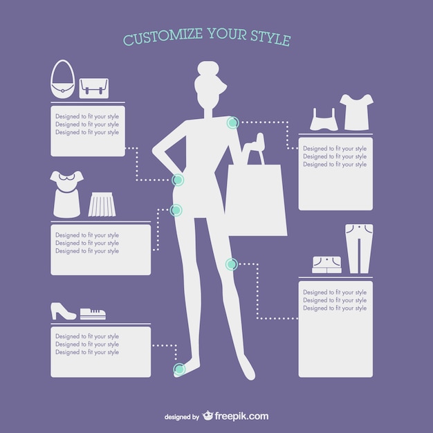 Infografía De Moda | Vector Gratis