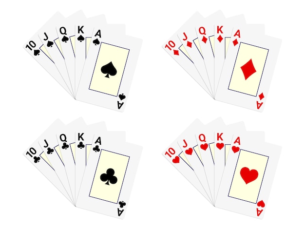 escalera juego de cartas