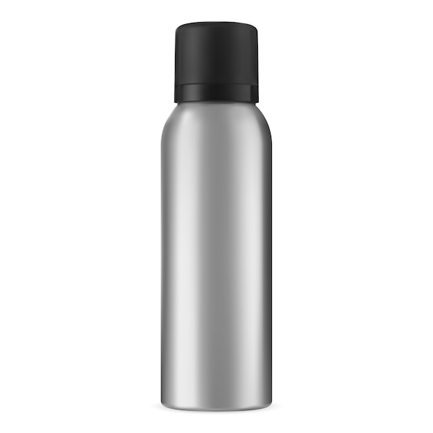 Lata De Aerosol Lata De Aluminio En Aerosol Para El Cabello En Blanco Botella De Cilindro