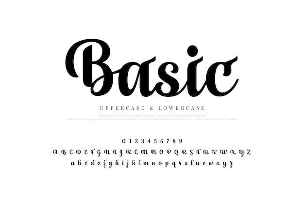 Letras Del Alfabeto Elegante Conjunto Disenos De Letras