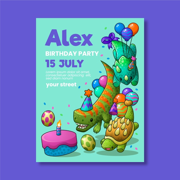 Resultado De La Imagen De Modelo De Invitacion De Cumpleaos