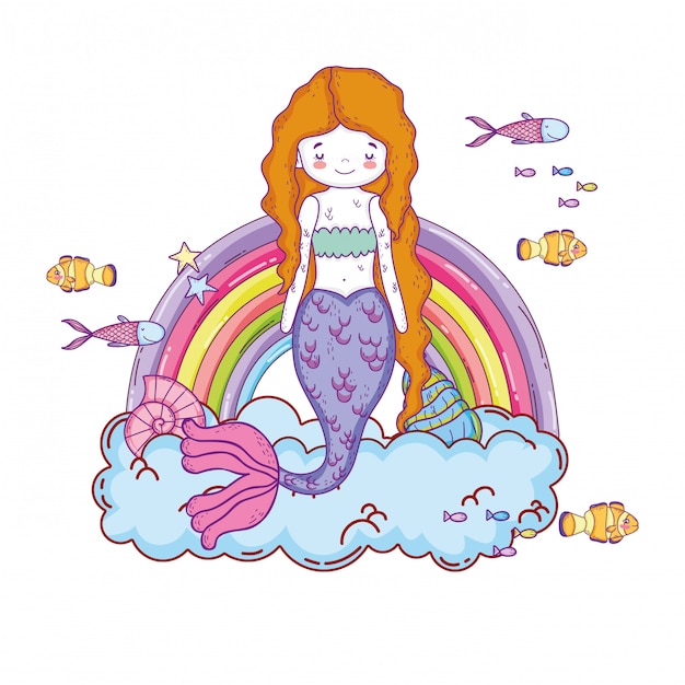 sirena arcoiris