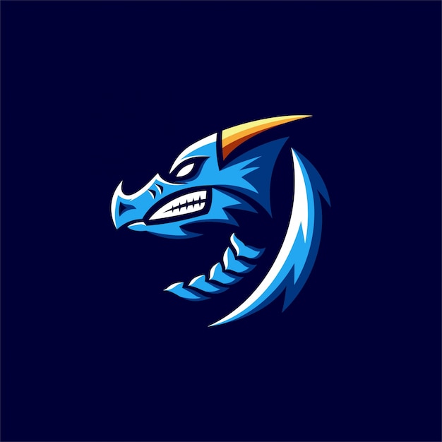 Logo de dragon | Vector Premium