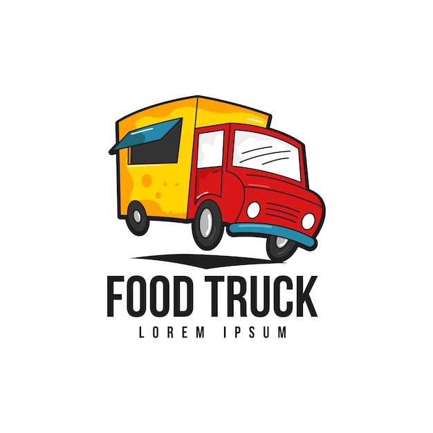 Logo de food truck | Vector Premium