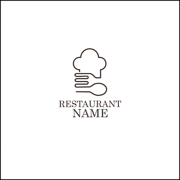 Logo del restaurante | Vector Premium