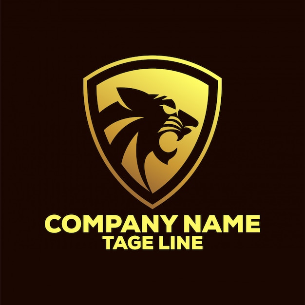 Logo de tigre | Vector Premium