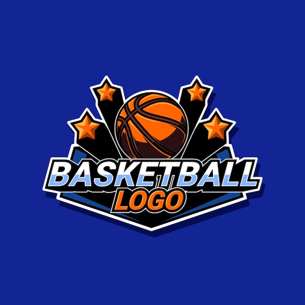 Logotipo De Baloncesto | Vector Premium