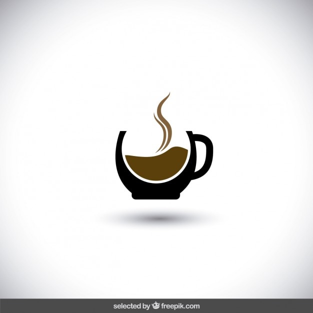 Logotipo del café Vector Gratis