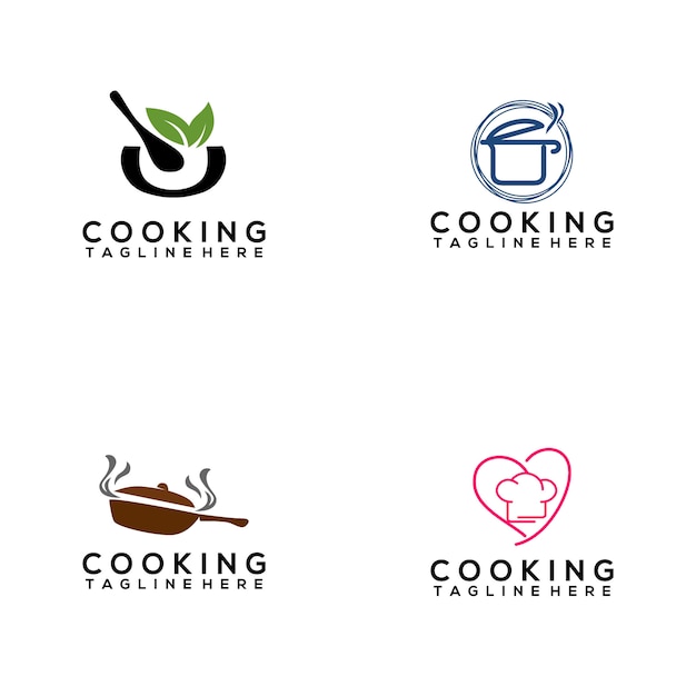 Logotipo De Cocina Vector Premium 8561