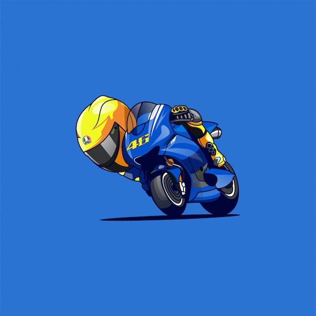 Logotipo de moto gp | Vector Premium