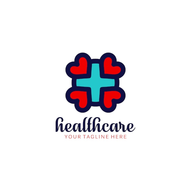 Logotipo de salud | Vector Premium