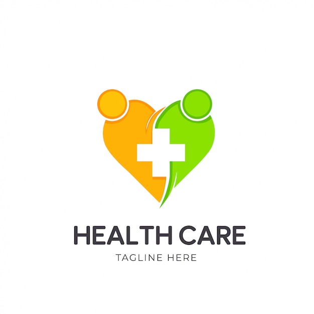 Logotipo de salud | Vector Premium