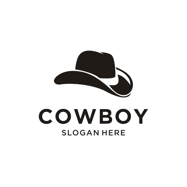 Logotipo De Sombrero De Vaquero Vector Premium | The Best Porn Website