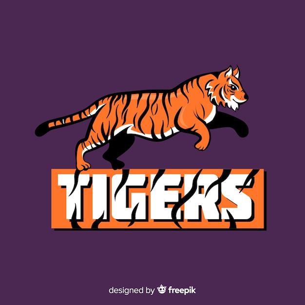 Logotipo de tigre | Vector Gratis