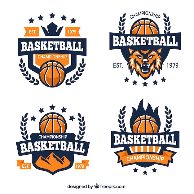 Logotipos De Equipos De Baloncesto | Descargar Vectores Gratis