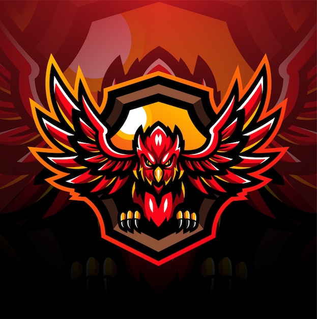 Mascota Cardinal Esport Un Dise O De Logotipo Vector Premium