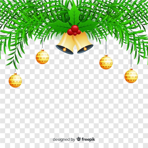 Navidad en fondo transparente | Vector Gratis