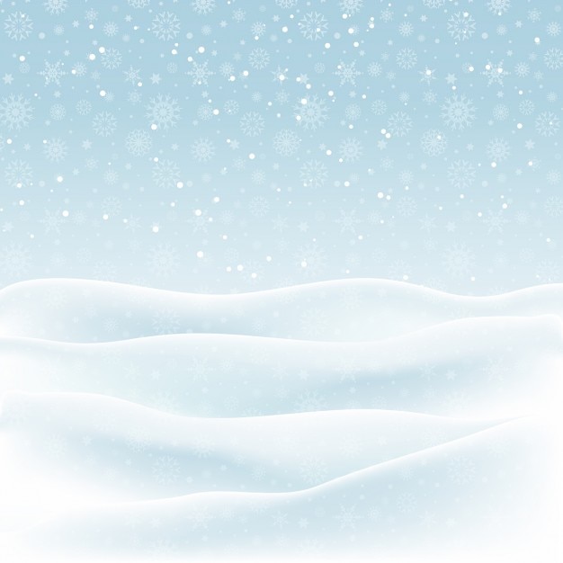 Download Nieve, fondo de invierno | Vector Gratis