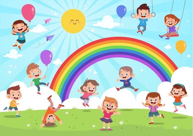 Featured image of post Infantil Dibujo Arcoiris Animado Dibujos animados de infantil de la categoria alfabetos